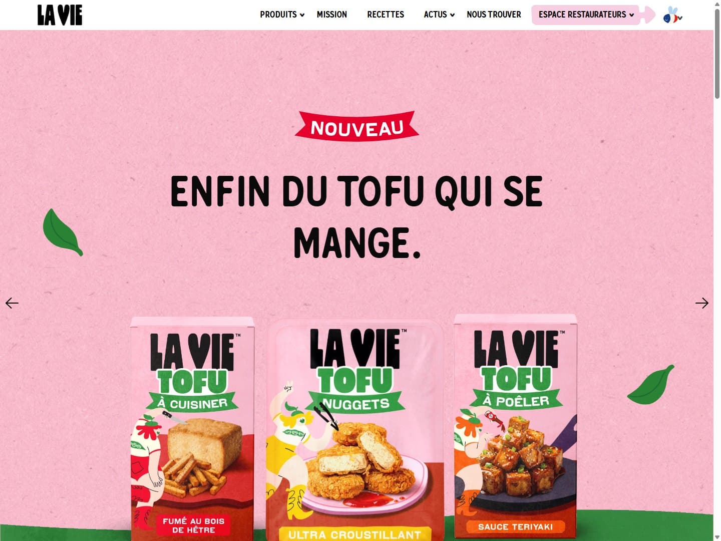 La Vie / Brand identity reference